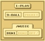 Side Pocket screenshot 4 for GameBoy